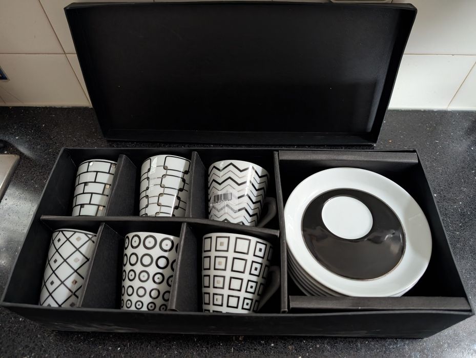 Conjunto café Chávenas