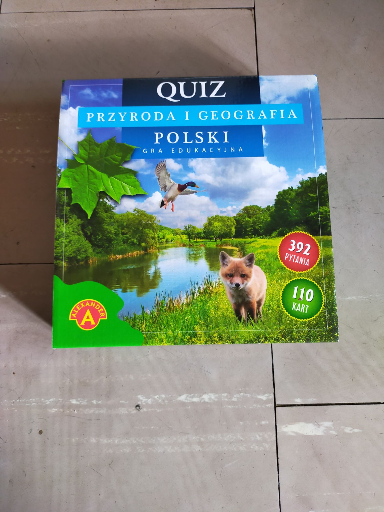 Gra edukacyjna Quiz Przyroda i geografia Polski jak nowa