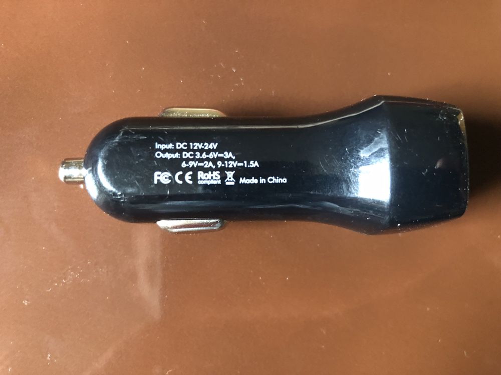 Зарядка USB 12-24 Вольта