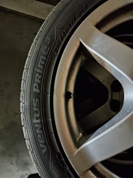 Alufelgi Anzio Wheels,Hancook ventus prime 3 215 45R17 91v Celica