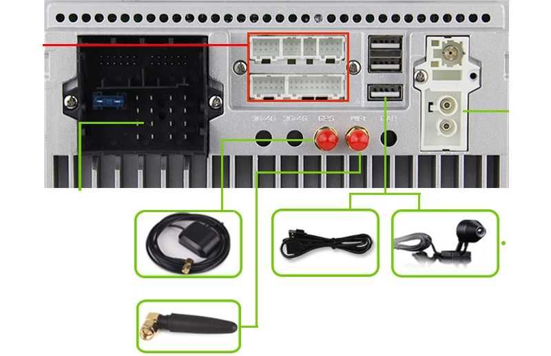 Radio DAB+ CarPlay Android DVD GPS WiFi VW Golf V VI Passat Seat Skoda