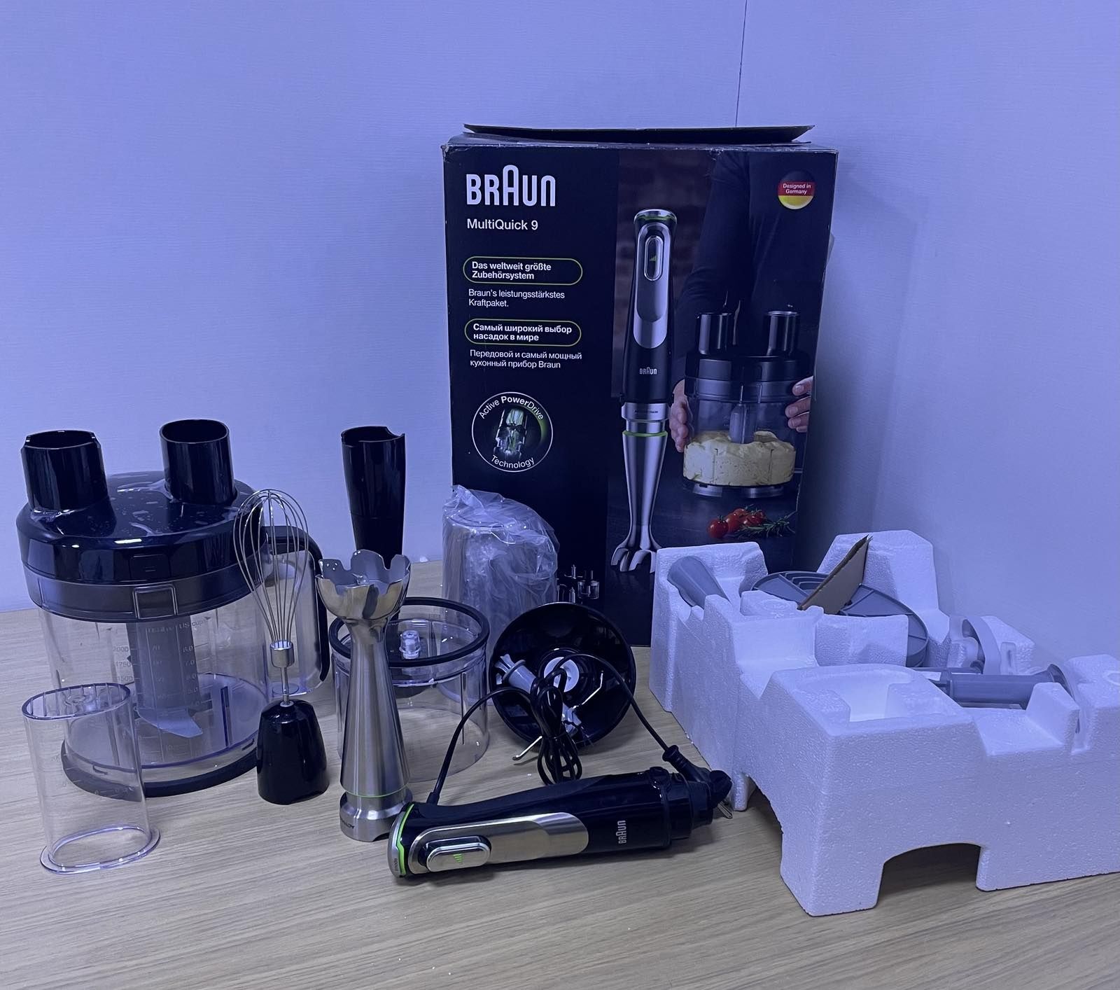 Блендер Braun MQ9187XLI  Minipimer 9