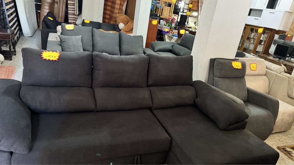 Sofás super confortaveis