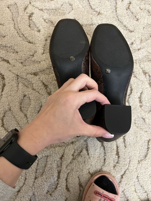 Черевики F&F ботільйони шоколадні 39 розмір