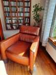Fotel włoskiej firmy Natuzzi - skóra naturalna