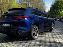 Alfa Romeo Stelvio Zabezpieczenie przeciwkradzieżowe*Panorama*280hp*Q4*Montecarlo Blue