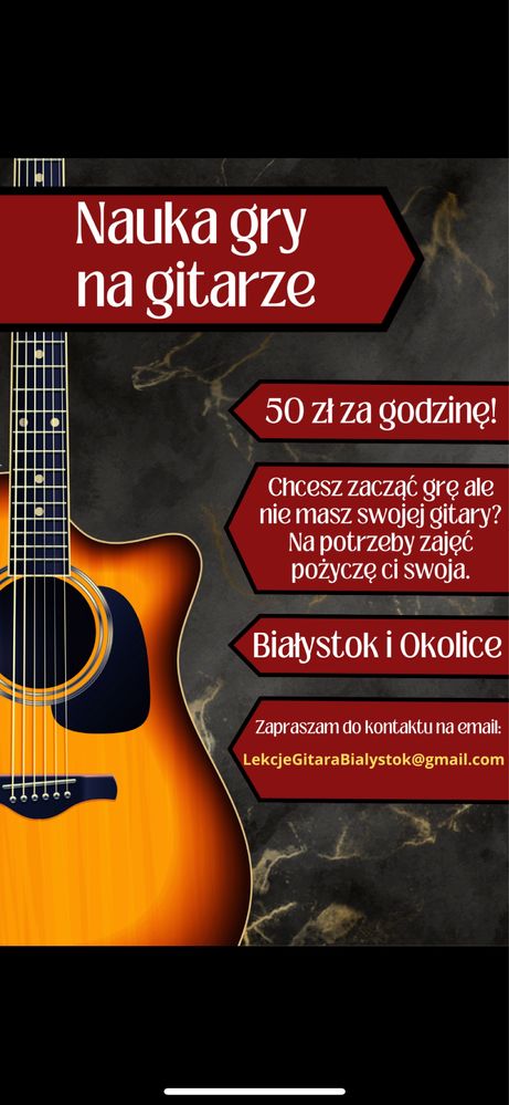 nauka gry na gitare