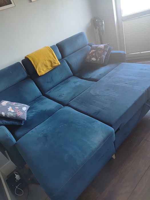 Narożnik z funkcją spania