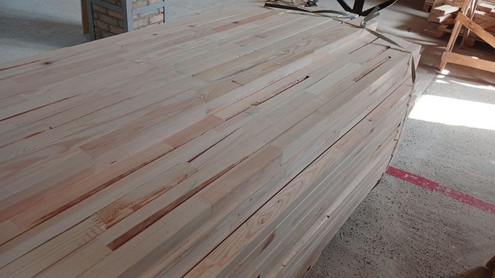 Брус сосновий зрощений