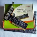 Placa PCI USB 2.0 - 4 port