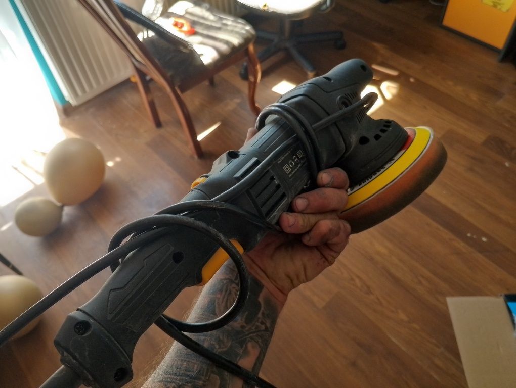 Polerka dualaction raz uzyta.karton itd