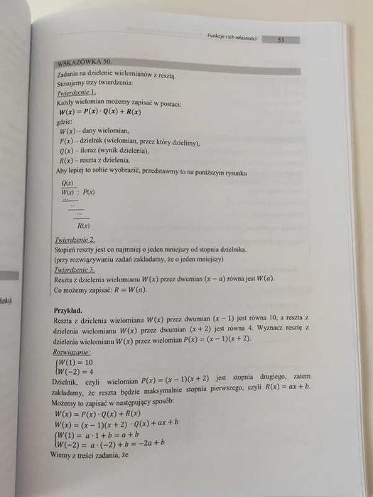 Matematyka -porady i wskazówki, których nie ma w tablicach maturalnych