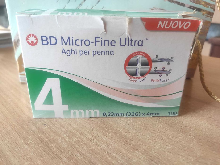 Інсулінові голки BD Micro-fine Ultra 0,23 mm (32G)*4 mm
