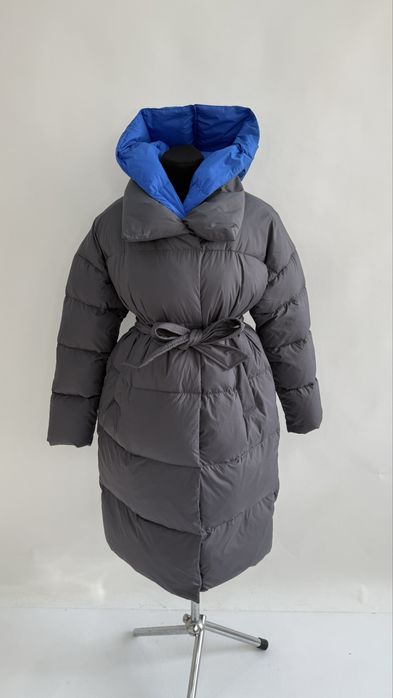 Жіночий подовженний пуховик Snow Owl усі розміри S,M,L,XL