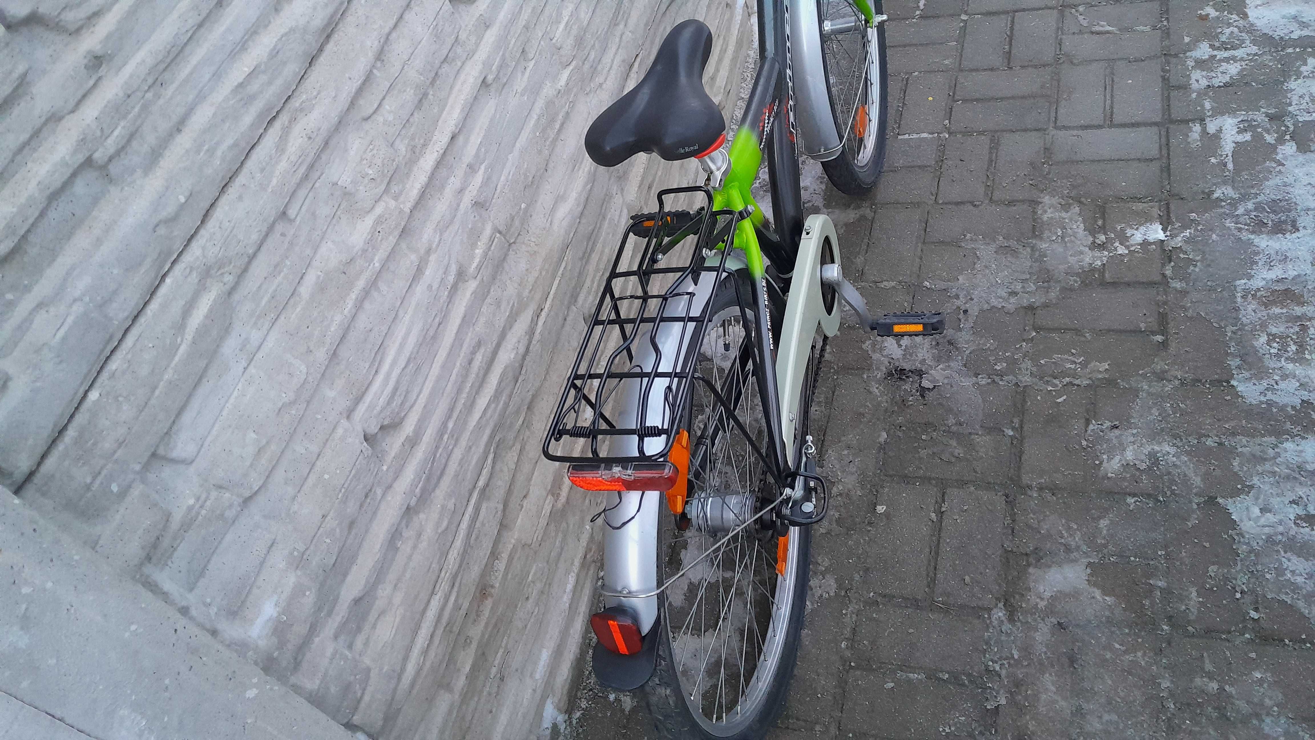 Wysyłka Dowóz PRINCE alu koła 24 cale 3-Biegi nexus ładny