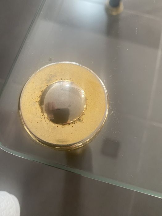 Mesa de centro em vidro