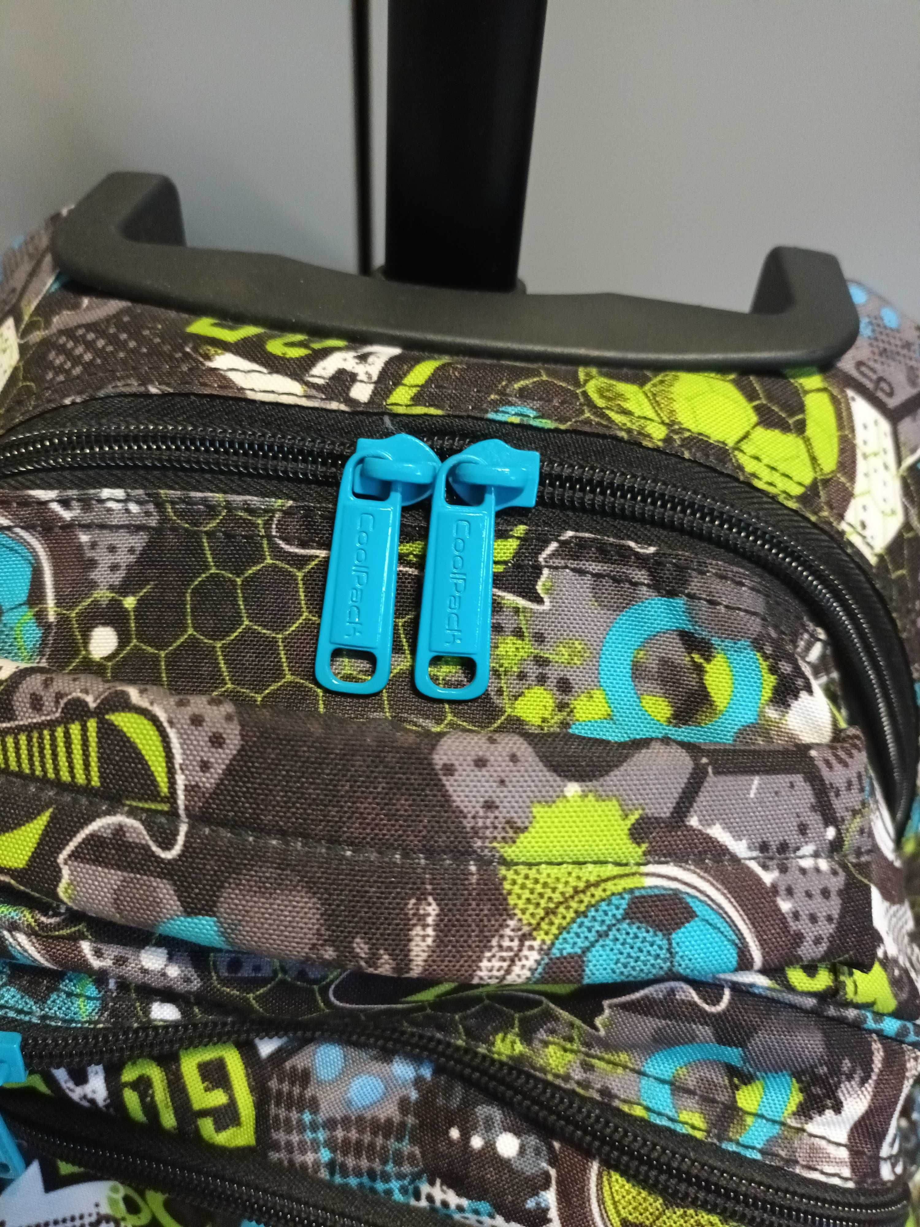 Plecak CoolPack na kółeczkach z teleskopową rączką