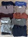 MEGA PAKA sukienki 8 sztuk na lato mix H&M Zara Reserved S M 36 38