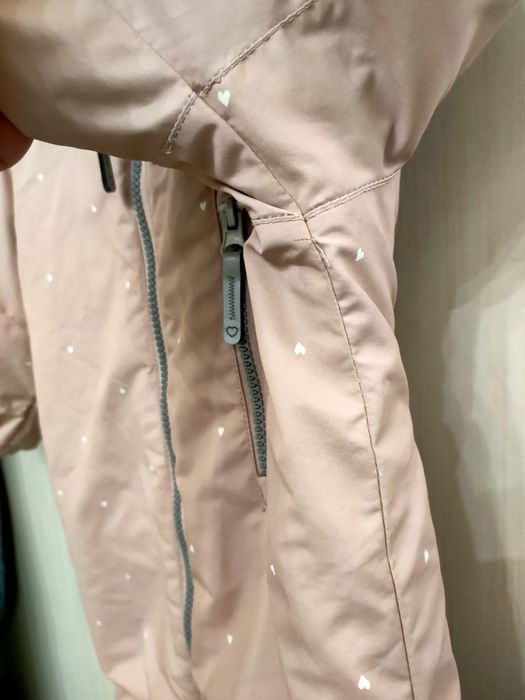 Комбинезон, шапка, перчатки Н&М на девочку  осень-зима 86 рост