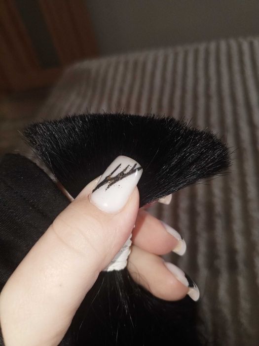 Натуральные волосы славянка