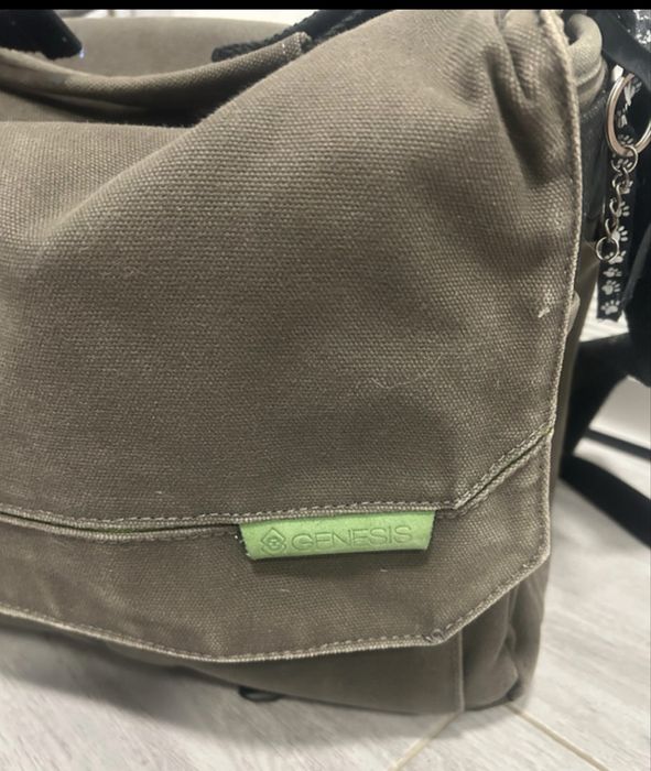 Mega Torba fotograficzna Genesis Tacit L,  kolor khaki