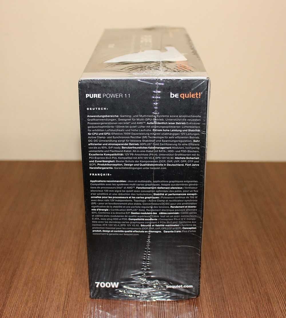 Блок питания be quiet! Pure Power 11 700W (Новый)