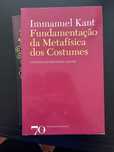 Livro - E. Kant - Fundamentação da Metafísica dos Costumes