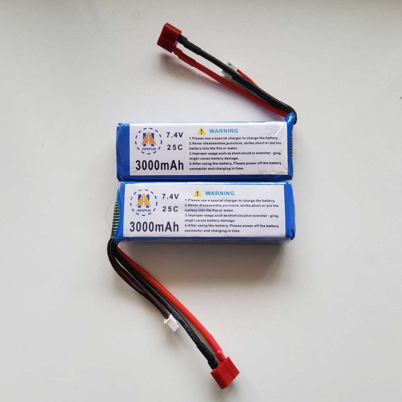 Аккумулятор  7.4V 3000mAh 25C  WLtoys