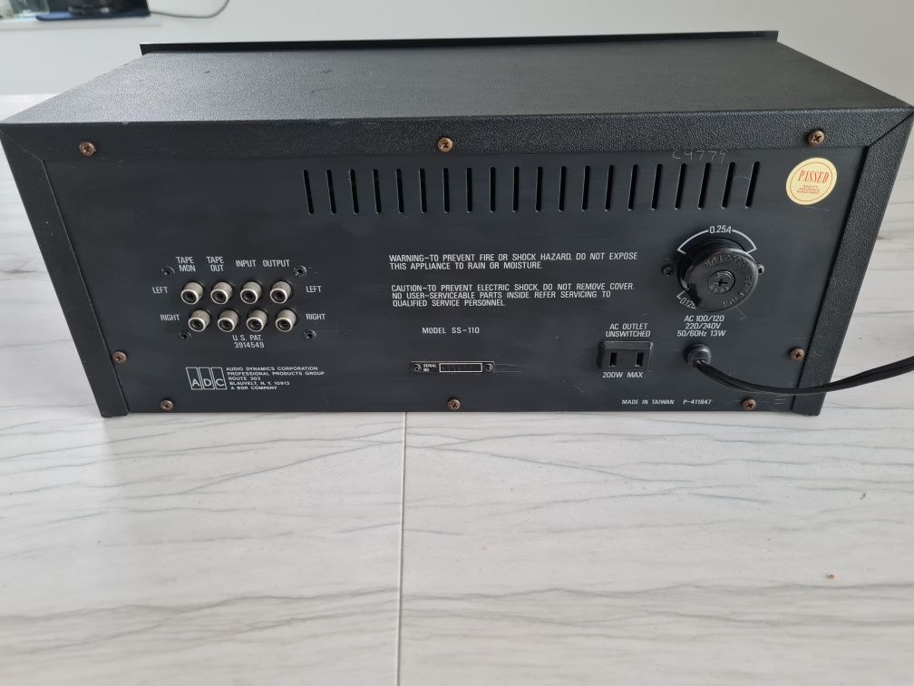 ADC Sound Shaper One Ten (SS 110) Equalizer
