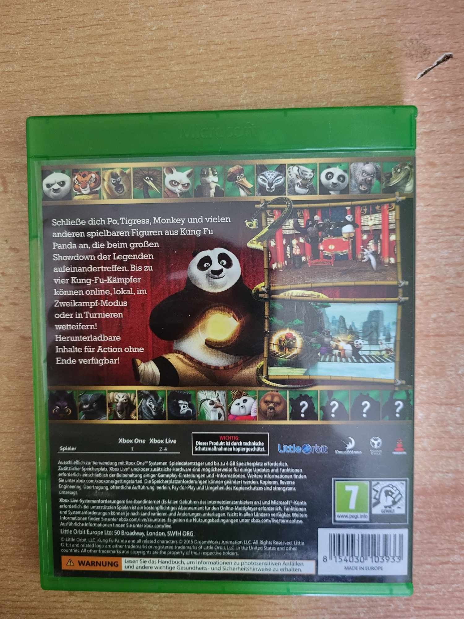 King fu panda Xbox One