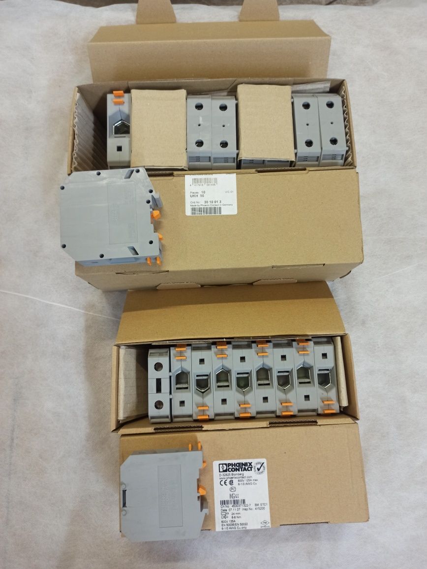 Клеммы проходные силовые 50mm², 95mm² Phoenix Contac