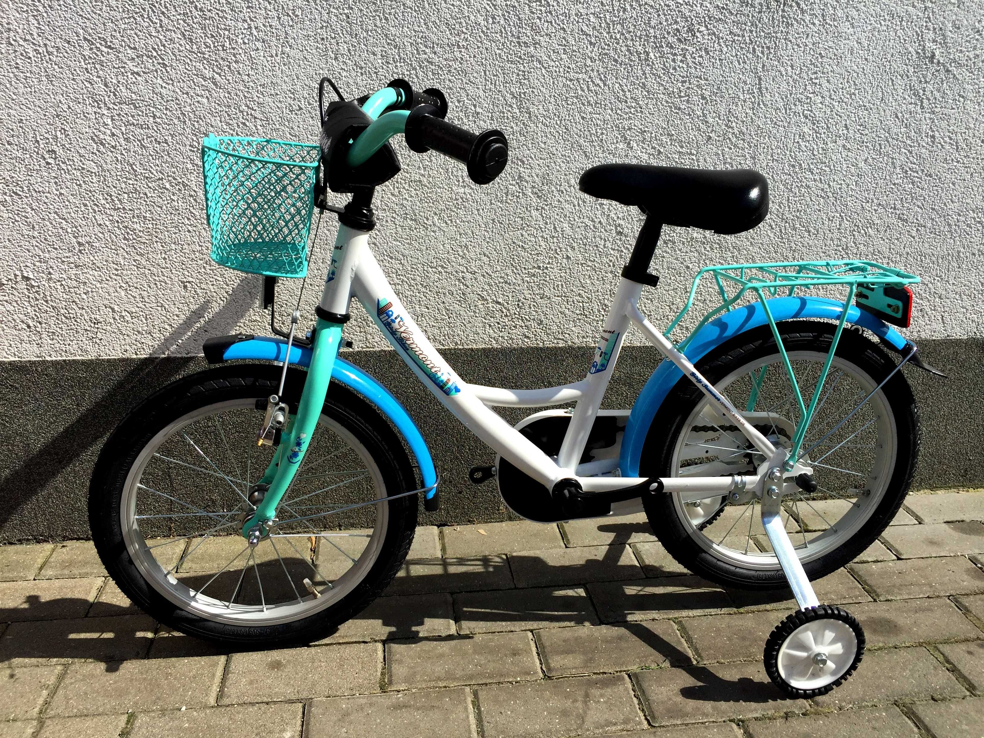 * Rowerek dziecięcy VERMONT GIRLY 16 * Koła 16'' 60% Ceny Śliczny!!!
