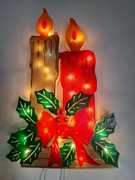 Luzes decorativas de Natal