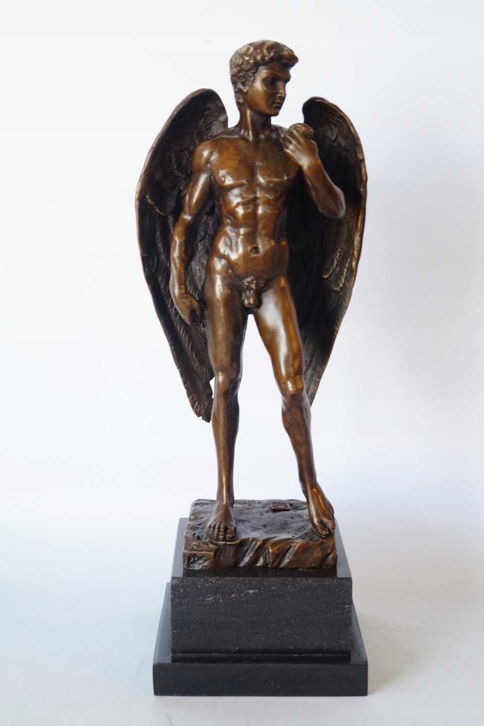 Rzeźba z brązu Dawid Anioł figura