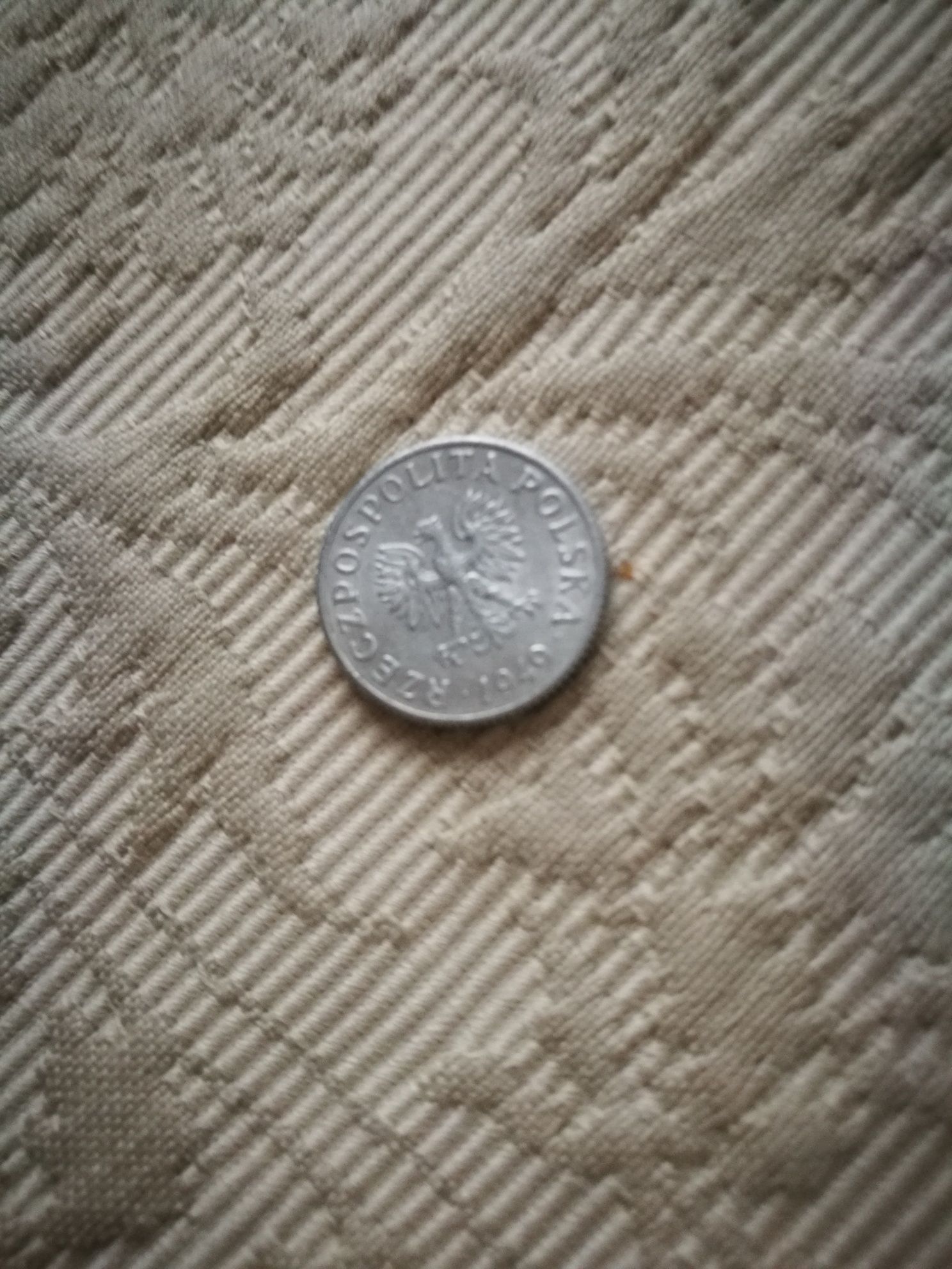 Kolekcjonerska moneta 1 gr z 1949 roku