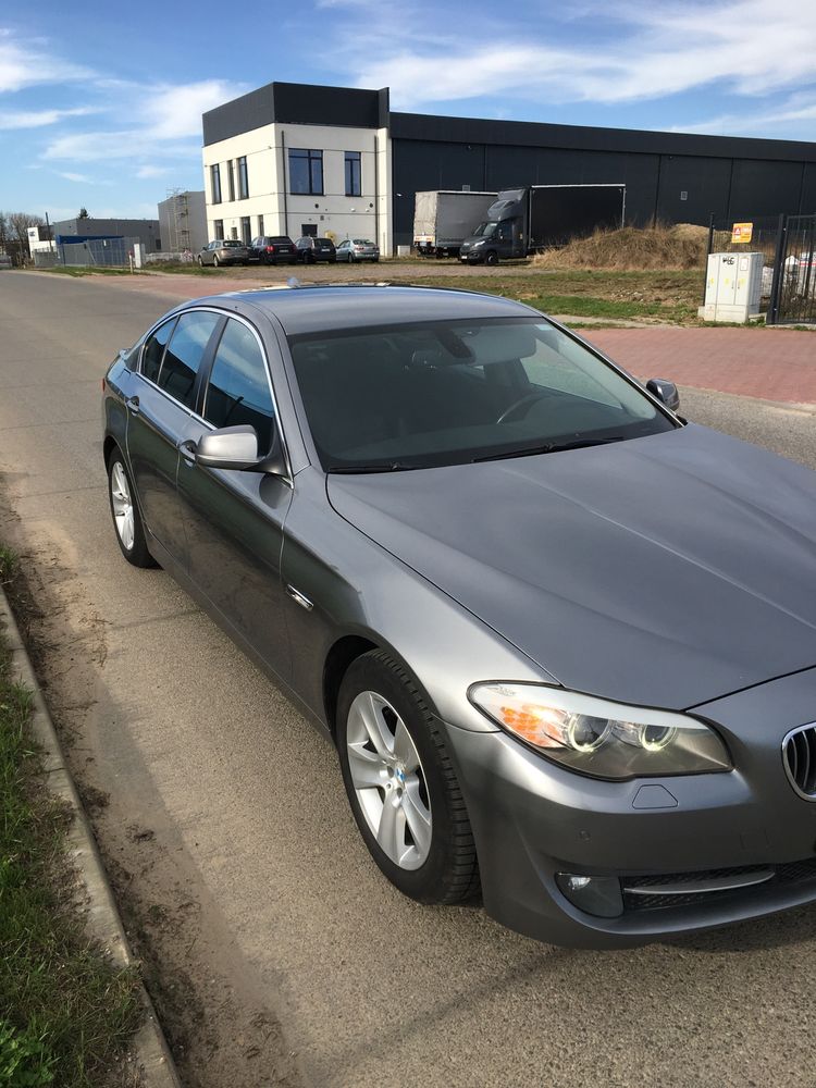 BMW 530 D F10 245 KM 2011 manual Polski salon welur czarny dekor.