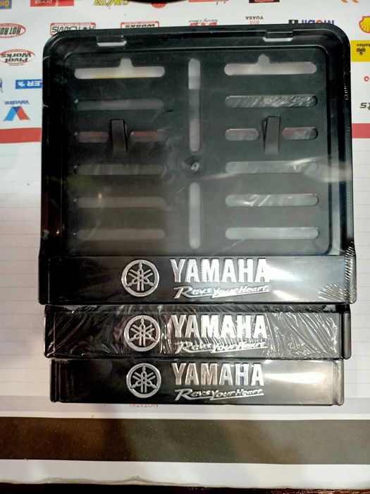 Motocyklowa Ramka do tablicy rejestracyjnej z nadrukiem 3D YAMAHA