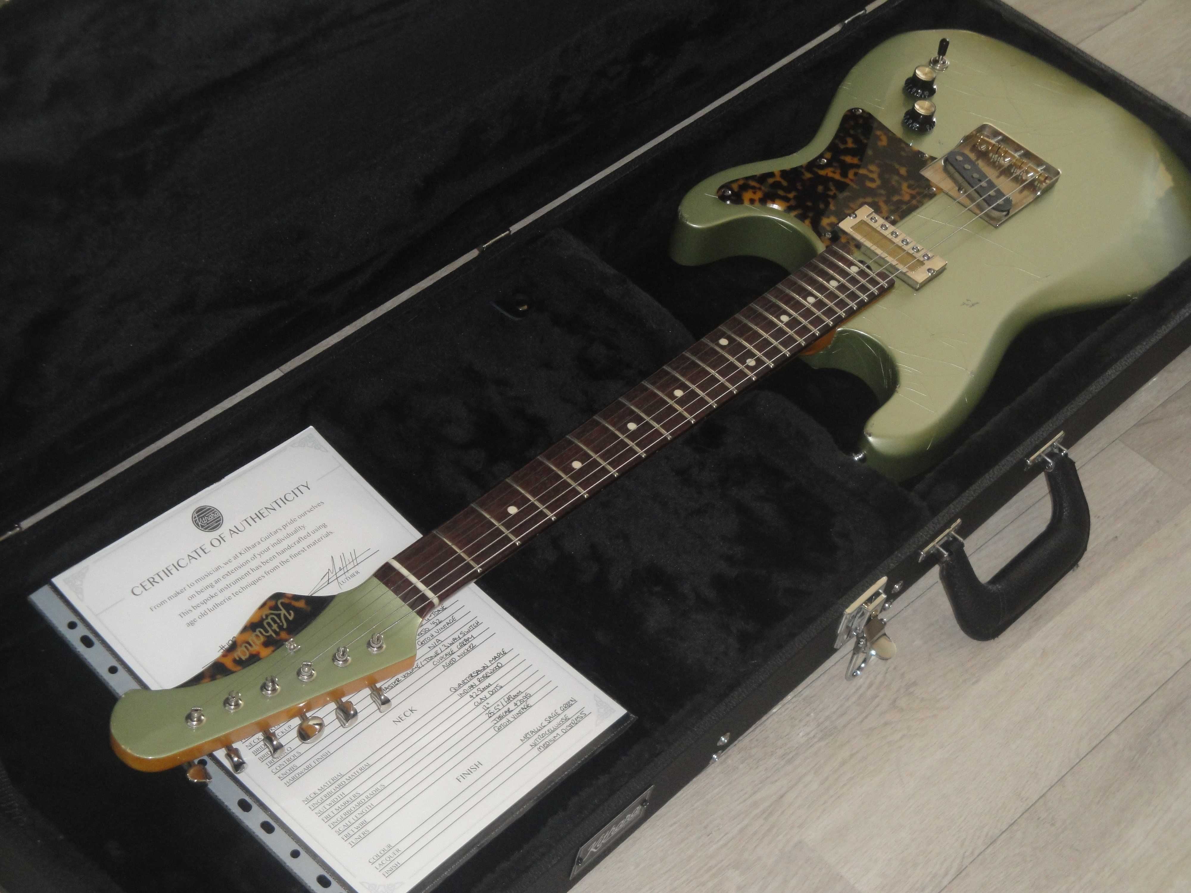 Guitarra Kithara Harland - Sage Green NOVA!