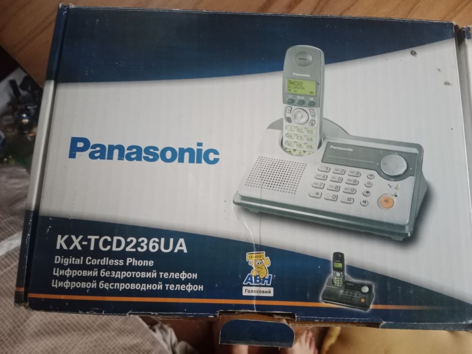 Цифровий бездротовий телефон Panasonic