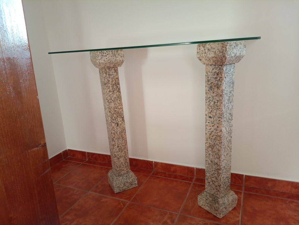 Consola de vidro