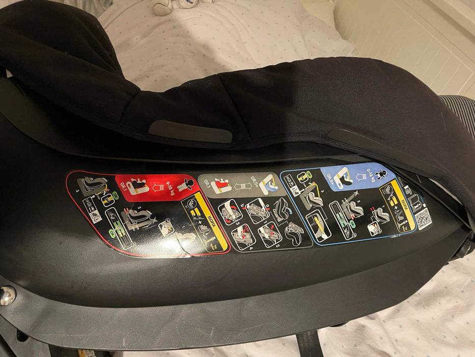 Cadeira criança Carro Bebecomfort  Modelo MIlofix Grupo 0+-I até 18kg