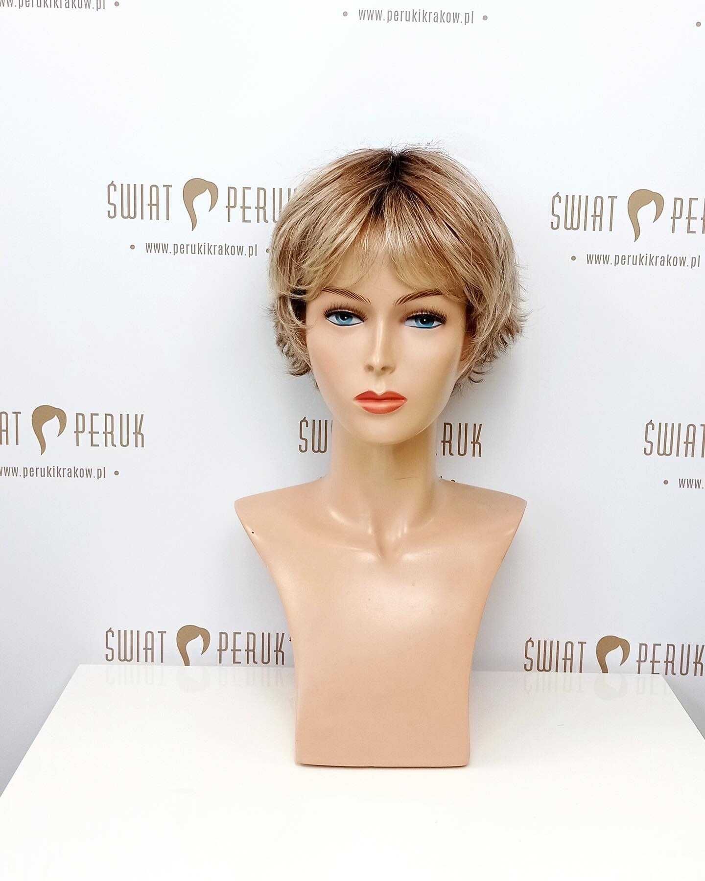 Krótka blond peruka syntetyczna Ostrowiec Świętokrzyski