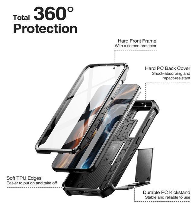 Tech-Protect Kevlar Pro Galaxy S23 Black