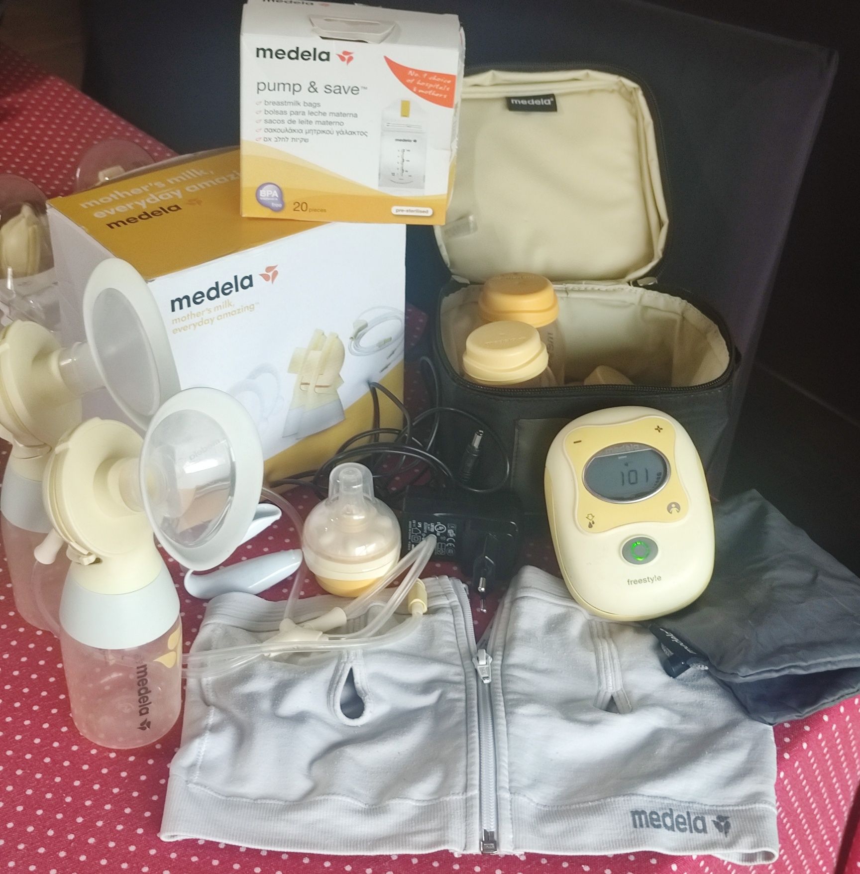 Oferta Portes | Lote Essencial Extra Bomba Medela Freestyle Swing Flex