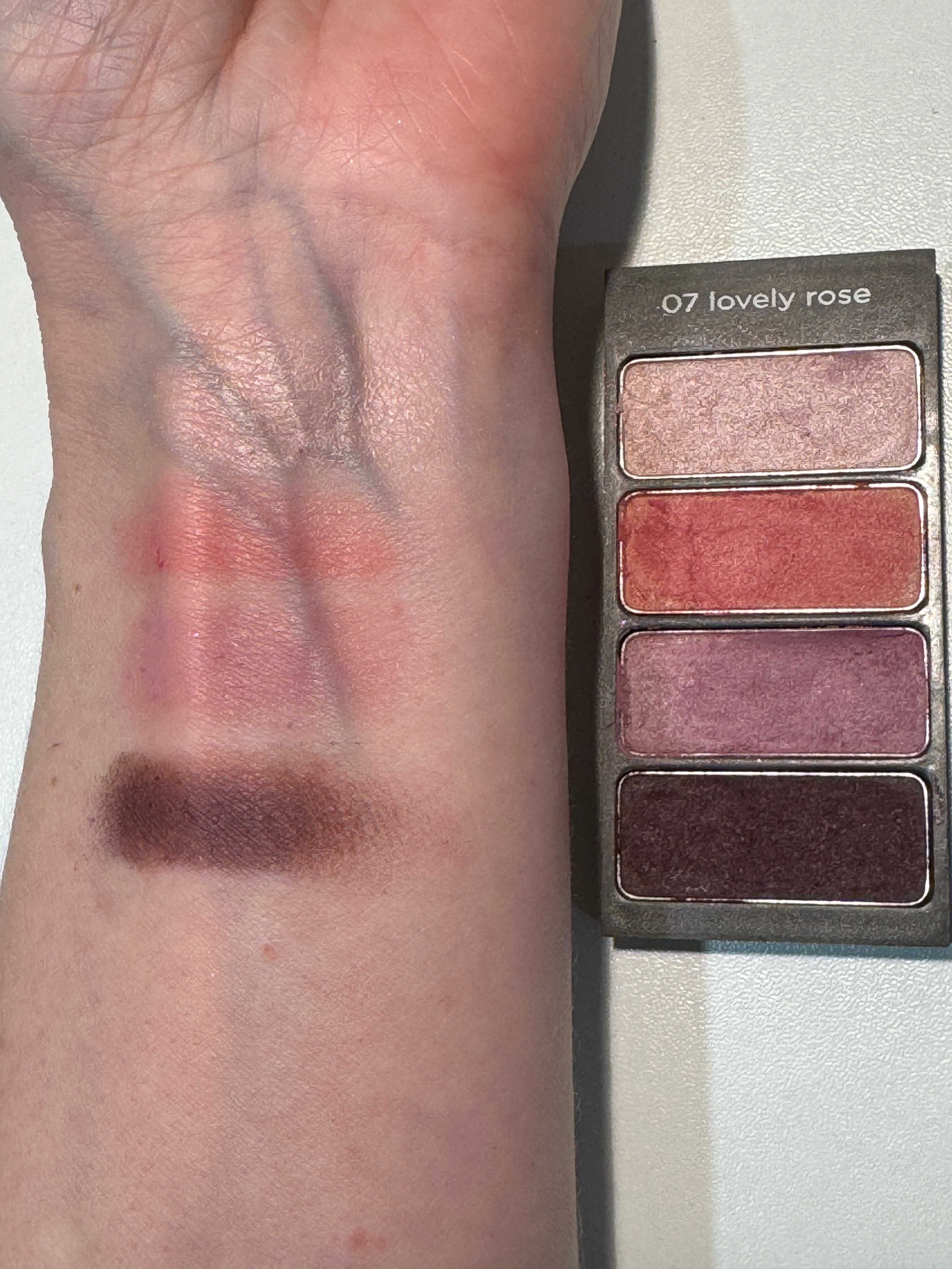 Палетки тіней від lancôme і clarins