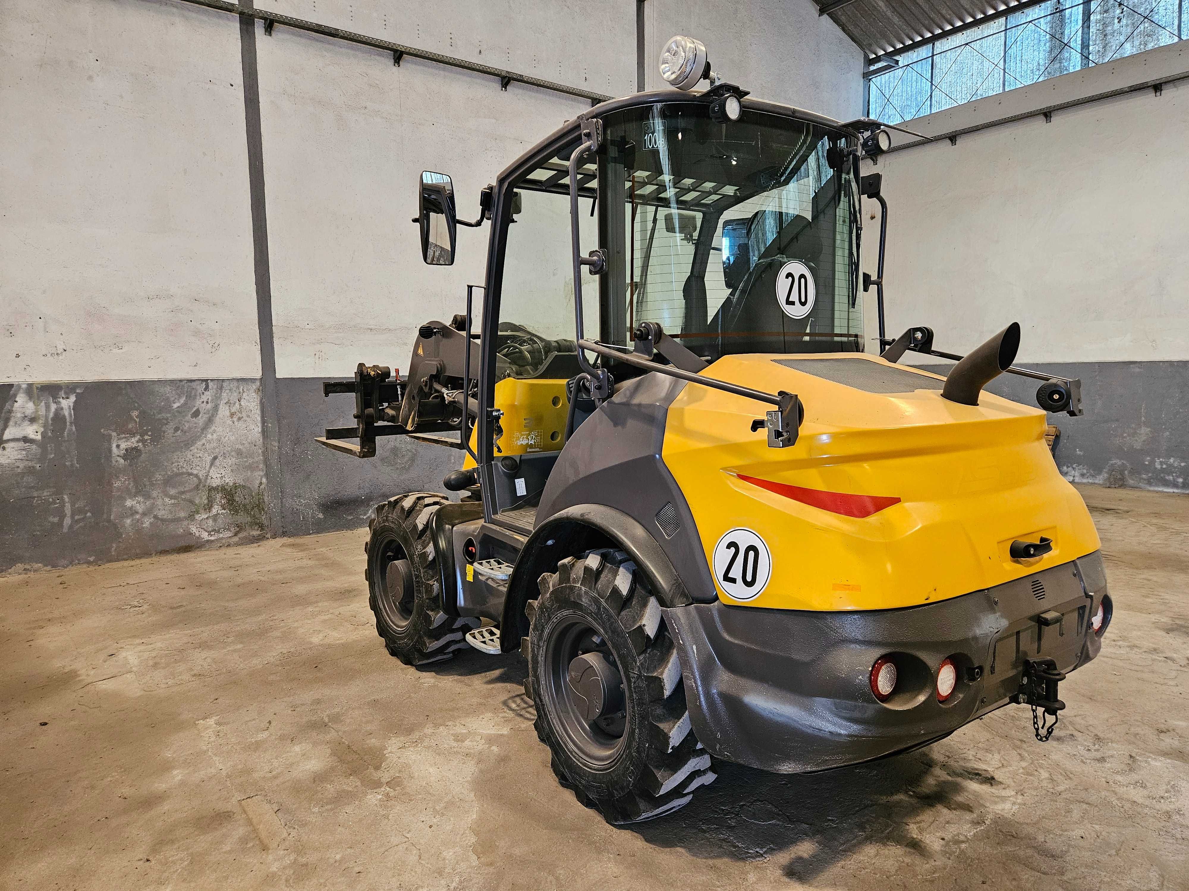 MECALAC AS600  Pá Carregadora