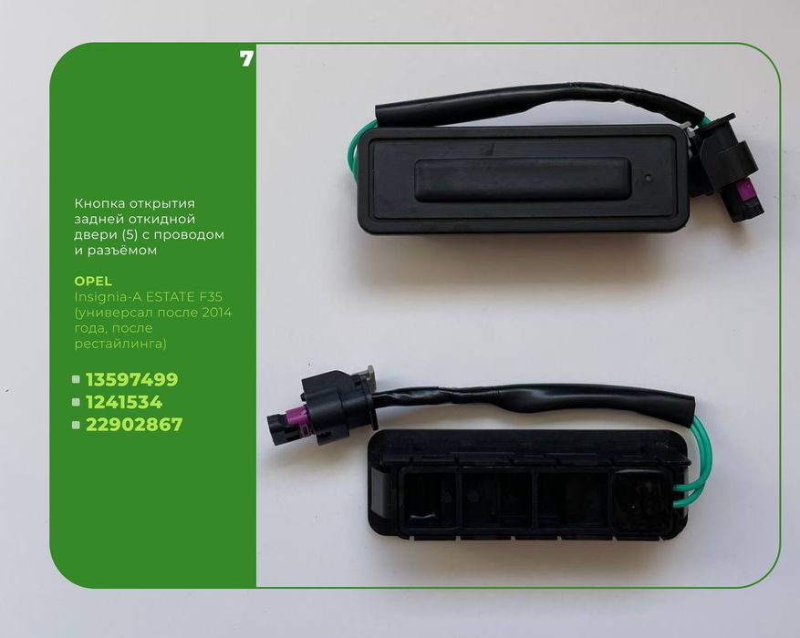 Кнопка открывания багажника Шевроле Опель