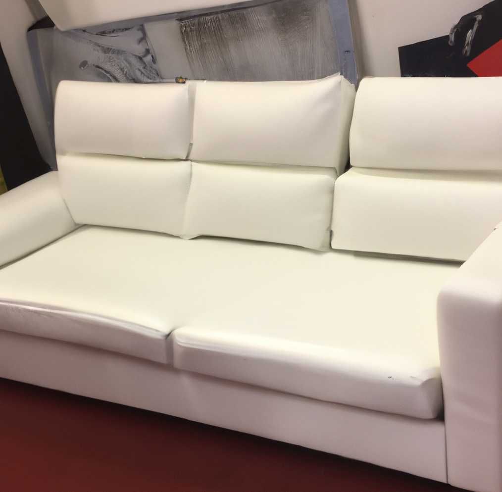 Sofa branco super confortavel! *novo*