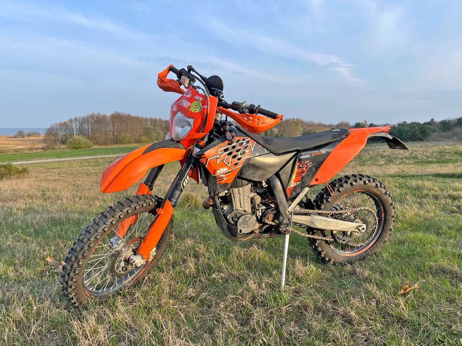 KTM EXC-R 450 z roku 2008r.