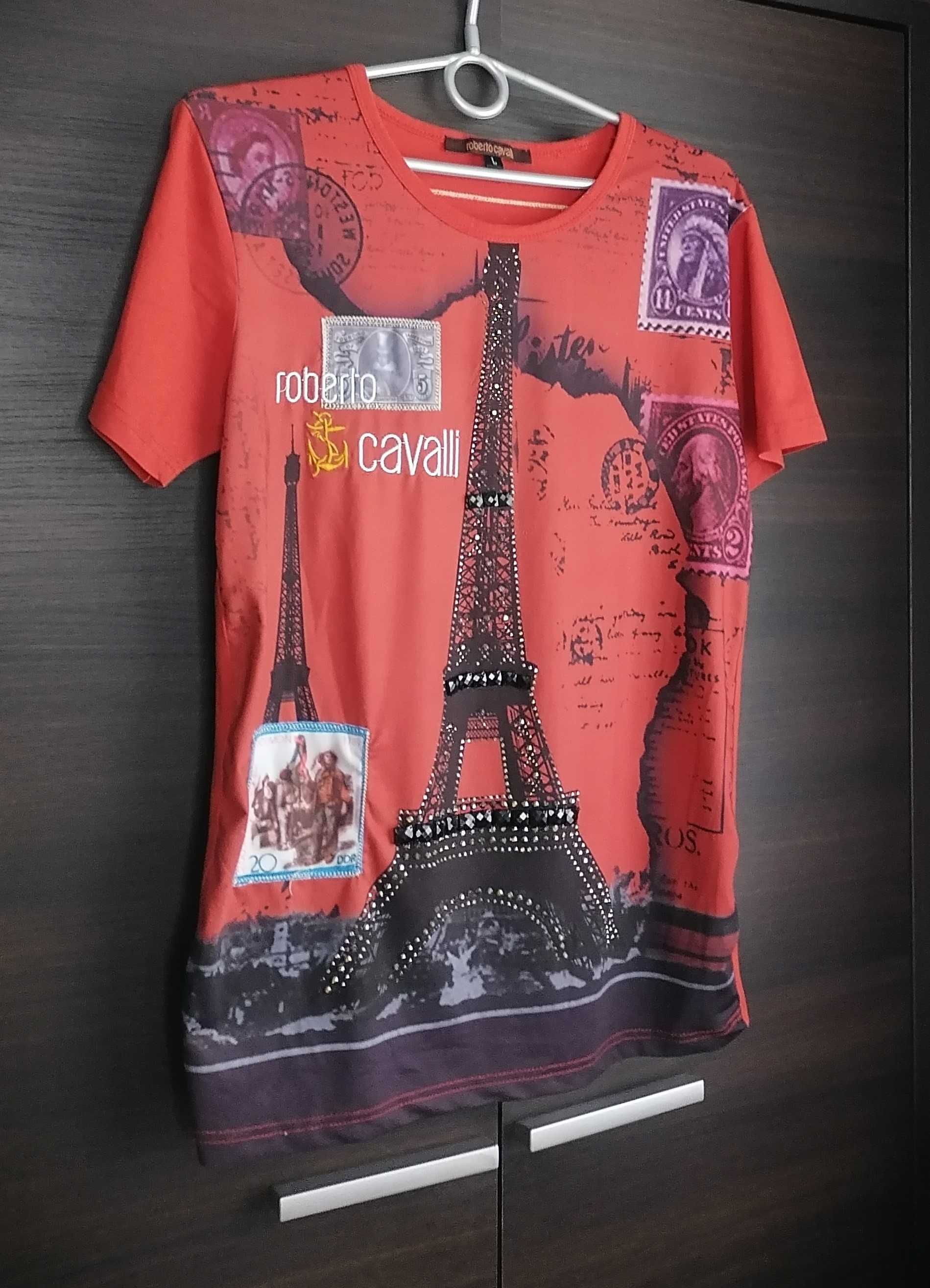 T-shirt Roberto Cavalli - rozm. L